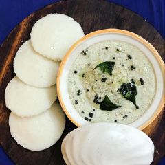 Restaurant style Coconut Chutney A picture of Restaurant style Coconut Chutney.