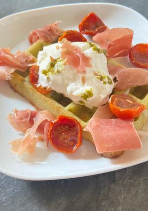Une photo de Gaufre à l’italienne