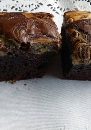 Foto resep Marble Cheese Chewy Brownise