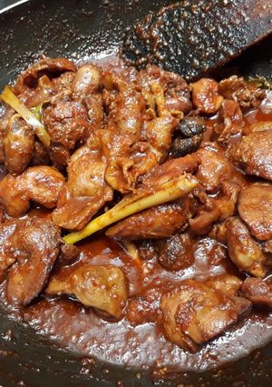 Foto resep Ati ampela pedas manis