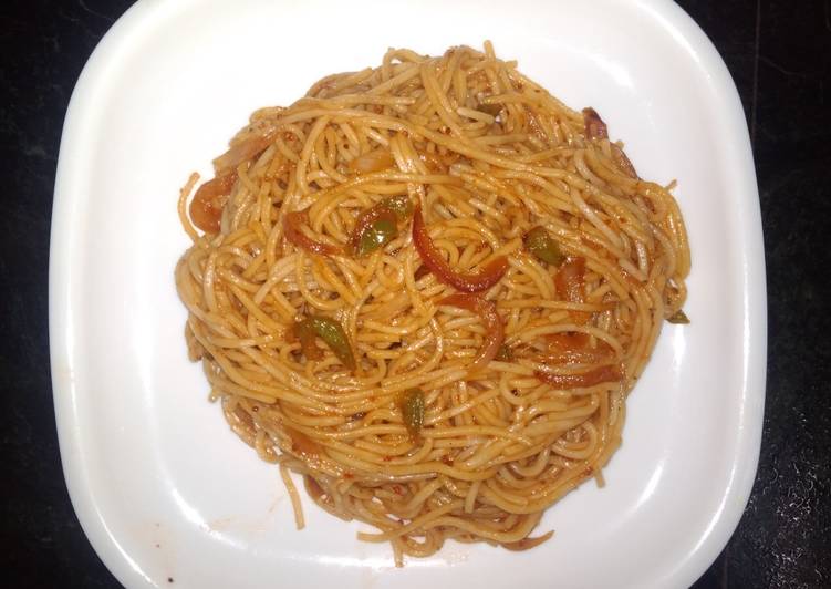 Recipe of Speedy Veg noodles