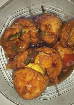 Foto resep "Telur Saus Tiram"
