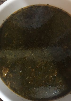 صورة لوصفة الملوخيه الخضراء
