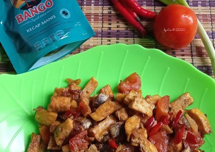 Oseng Tahu Ikan Asin Klothok