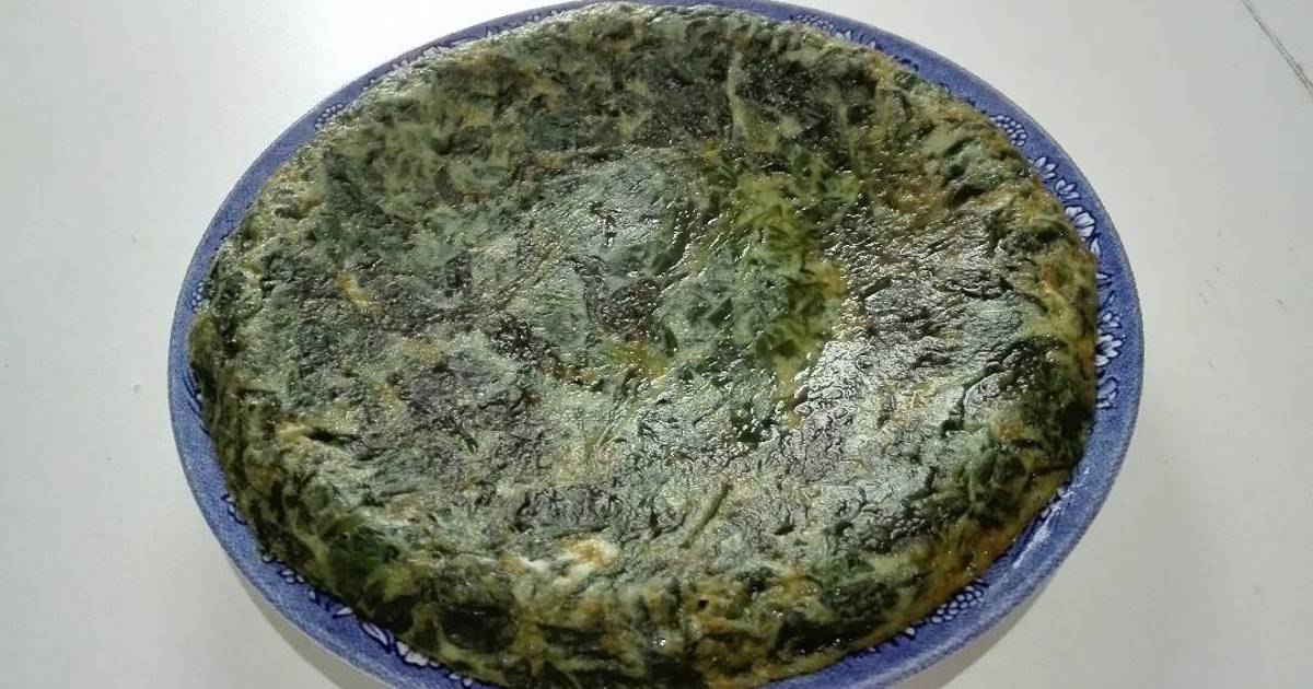 Tortilla de espinacas (Olla GM E) Receta de Olga Serra Cookpad