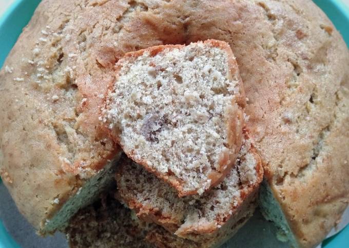 Standar Bagaimana cara membuat Bolu Pisang Dua Telur  enak