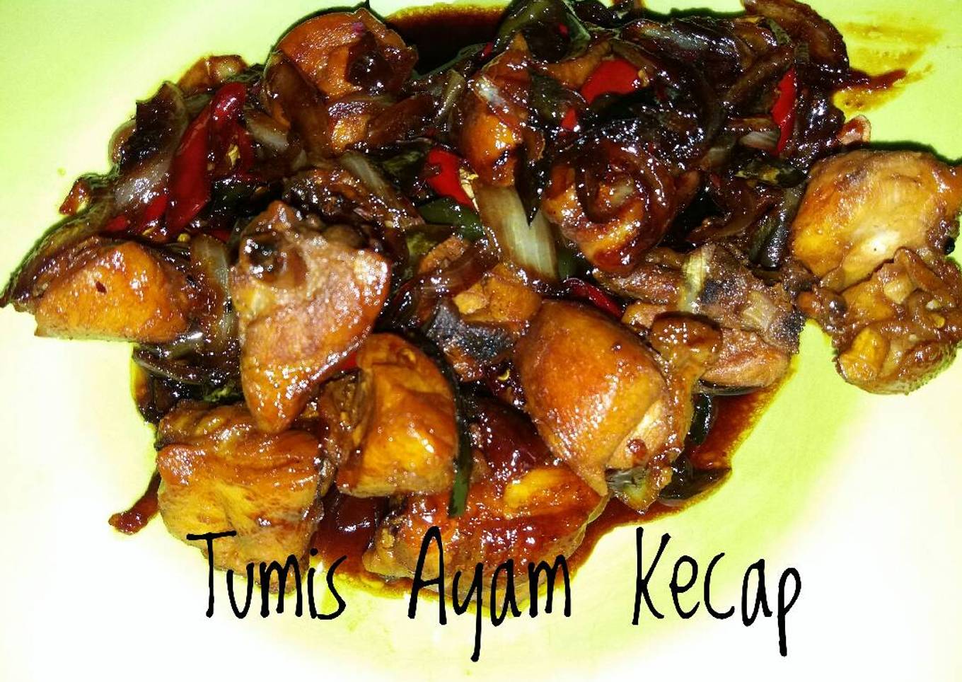 Tumis Ayam Kecap