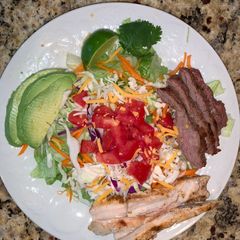 A picture of Fajita Salad.