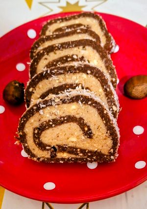 Gesztenyès tekercs 🌰🌰🌰 recept fotója