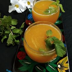 A picture of Wood Apple Drink / Sharbat.