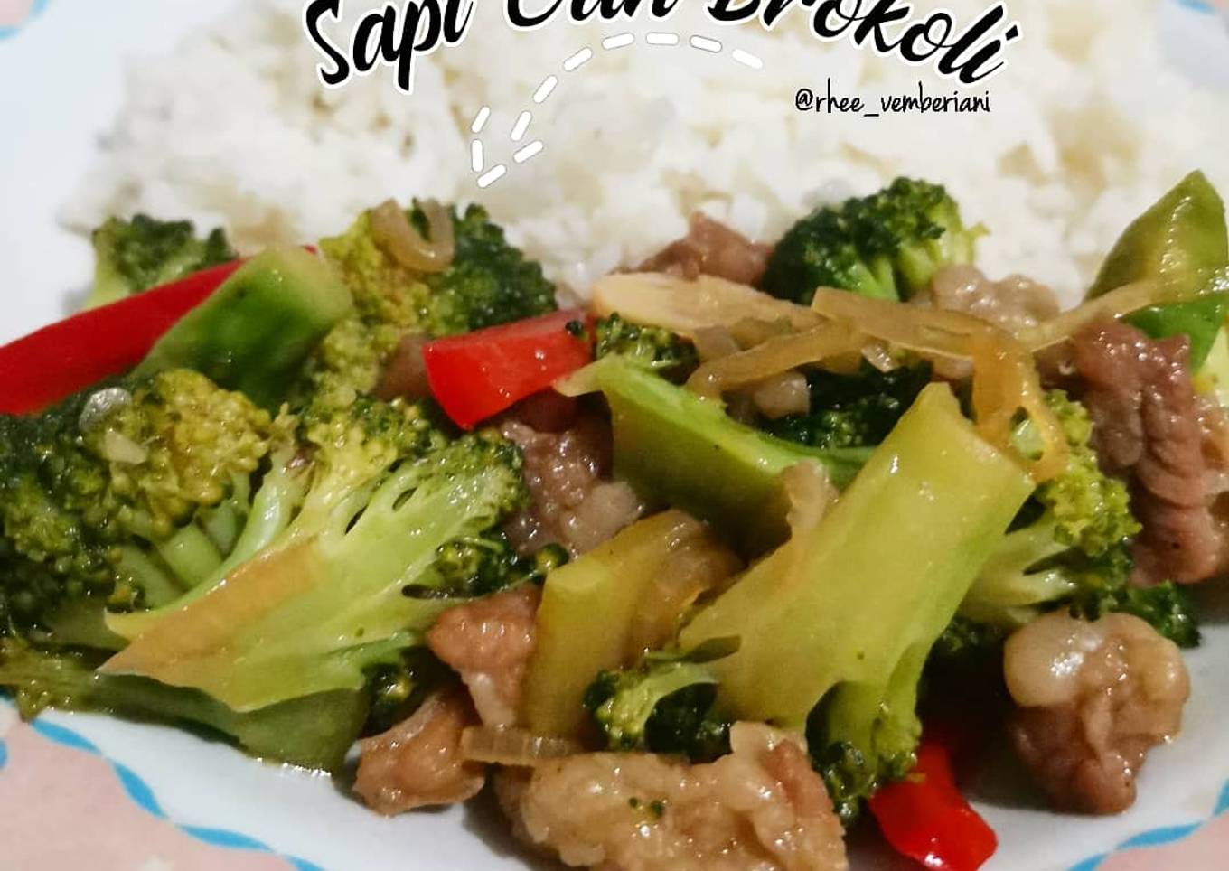 Brokoli Cah Sapi