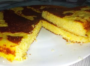 صورة لوصفة الحرشة في المقلاة بعصير البرتقال 😋