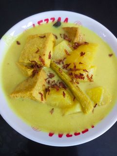 Foto resep Opor Kentang dan Tahu (vegan)