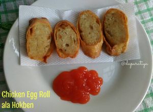 Foto resep Chicken Egg Roll Ala Hokben