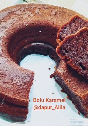 Foto resep Bolu Karamel a.k.a Sarang Semut, No Mixer, Oven Tangkring