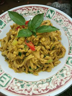 Foto resep Usus ayam bumbu kuning