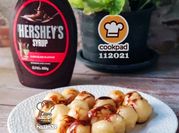 Gambar kuih donut coklat