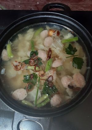 Foto resep Sayur Sop Baso