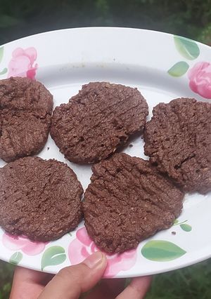 Foto resep Oat chocolate cookies teflon
