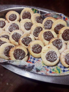 Una foto de Pepas de dulce de leche y membrillo