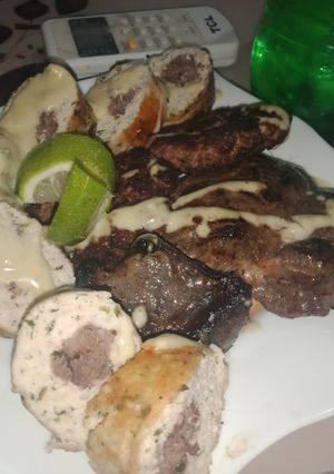 صورة لوصفة رولي الدجاج مع طاجين زيتون