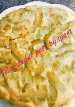 Foto resep Telur dadar pare