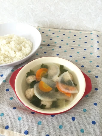 Langkah Gampang Membuat Resep Sop Lobak Bening + Bakso Ayam yang Lezat Anti Ribet, Bisa Manjain Lidah