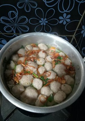 Foto resep Sop baso simple