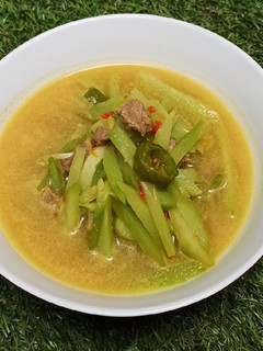Foto resep Sayur labu siam daging santan
