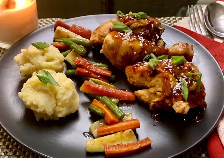 Recipe of Perfect Honey garlic siracha chicken