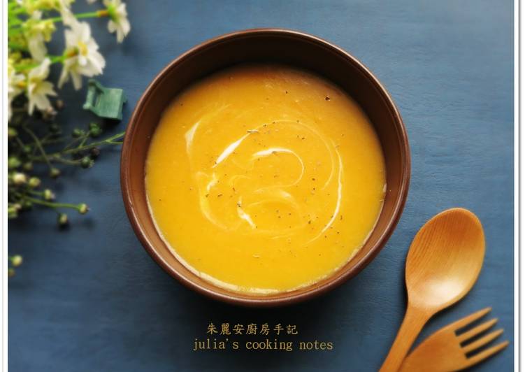 [胡蘿蔔馬鈴薯濃湯]媲美南瓜濃湯