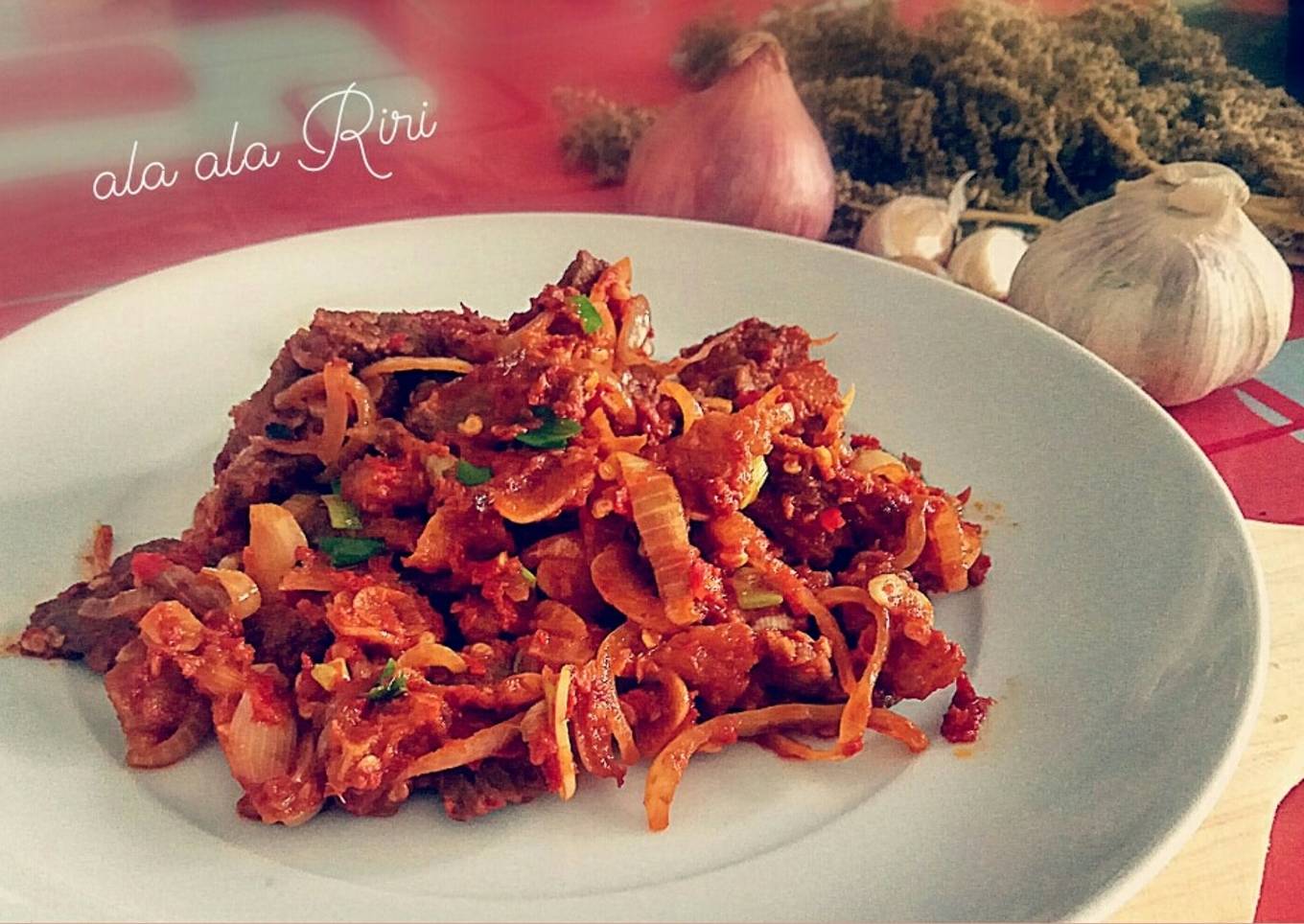 Daging Sapi Tumis Balado