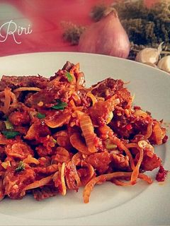 Foto resep Daging Sapi Tumis Balado