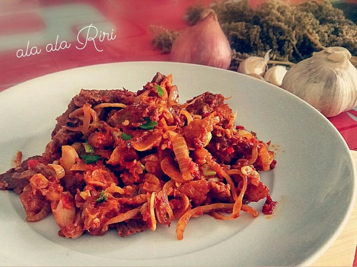 Langkah Mudah untuk Membuat Resep Daging Sapi Tumis Balado Anti Ribet, Mantap Sekali