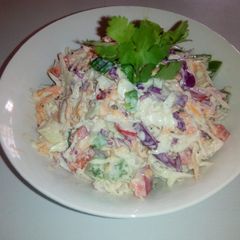 A picture of Coleslaw with Creamy Dressing.