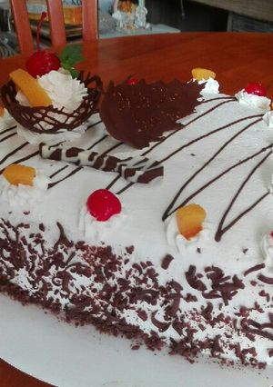 Una foto de Torta Corazón Selva Negra ♥ 😍