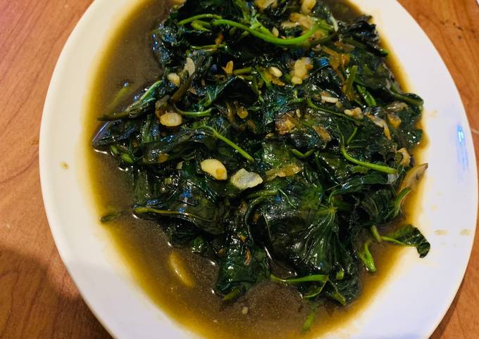 Cara Memasak Tumis daun ubi Menu Enak