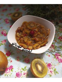 عکسی از دستور ترشک کیوی
