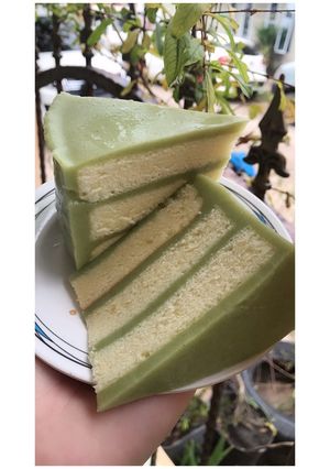 Foto resep Pandan layer cake