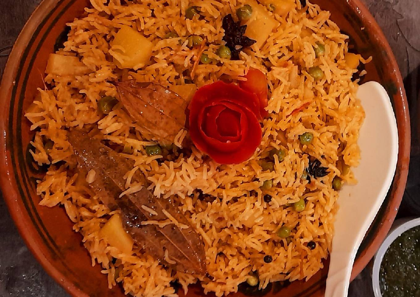🍲🍲Muttor pulao🍲🍲