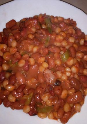 A picture of Stewed Githeri.