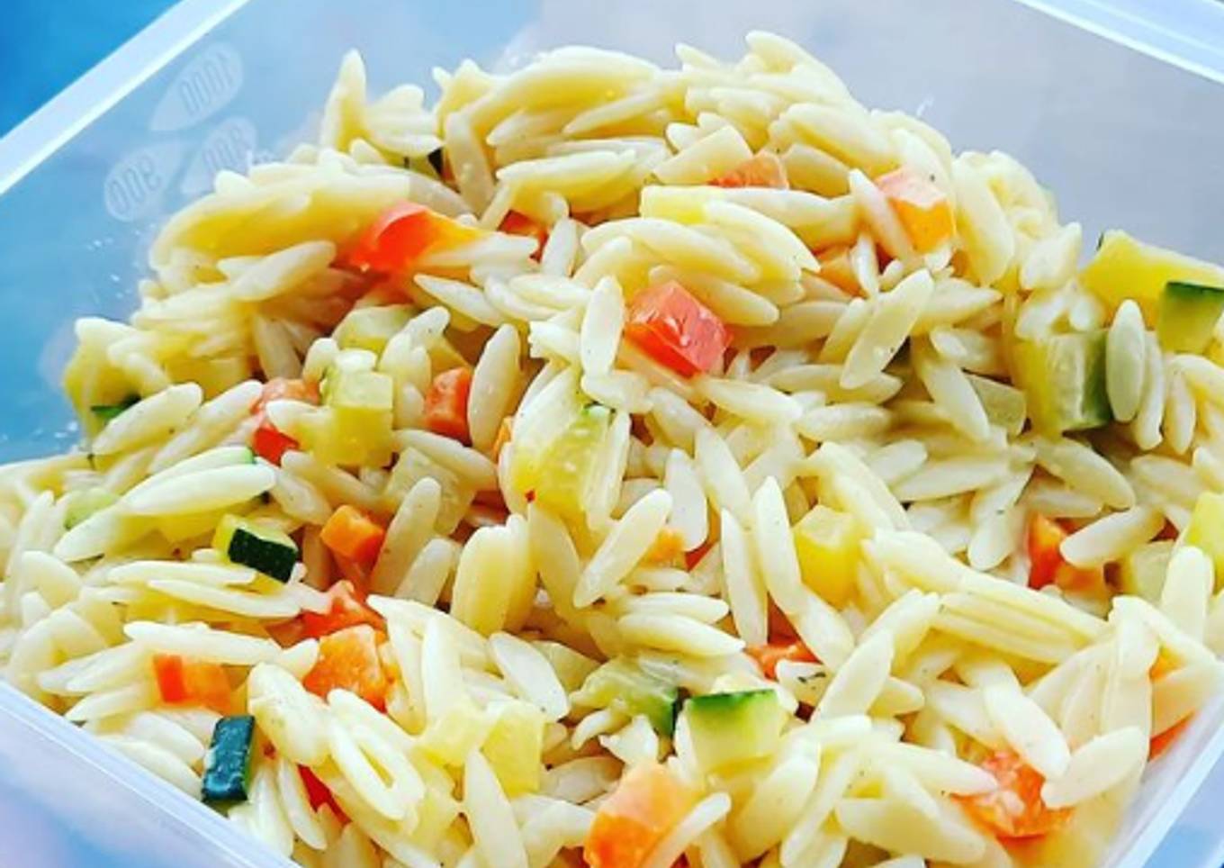 Orzo aux légumes