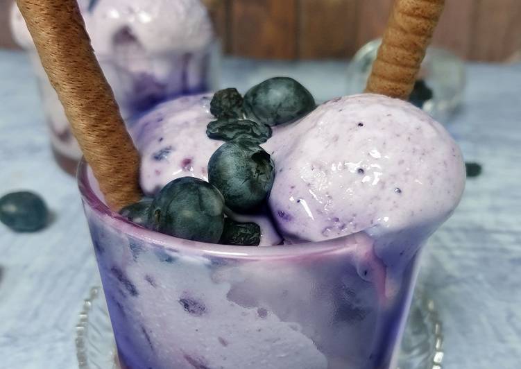 Currant and Berry frozen yogurt