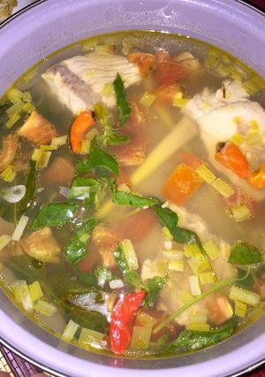 Foto resep Sup Kakap Merah Simpel