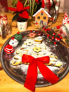 Foto di Albero di Natale di pasta sfoglia