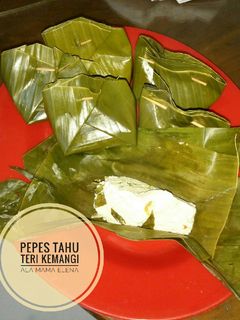 Foto resep Pepes tahu teri kemangi