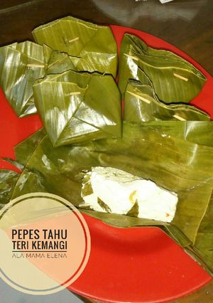 Foto resep Pepes tahu teri kemangi