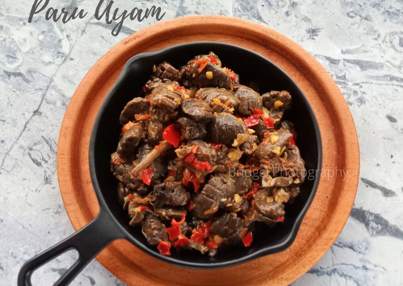 5. Oseng Mercon Maras/Paru Ayam