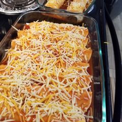A picture of YObOi enchiladas.