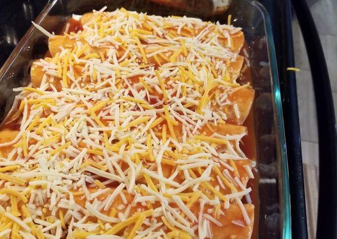 Steps to Make Perfect YObOi enchiladas